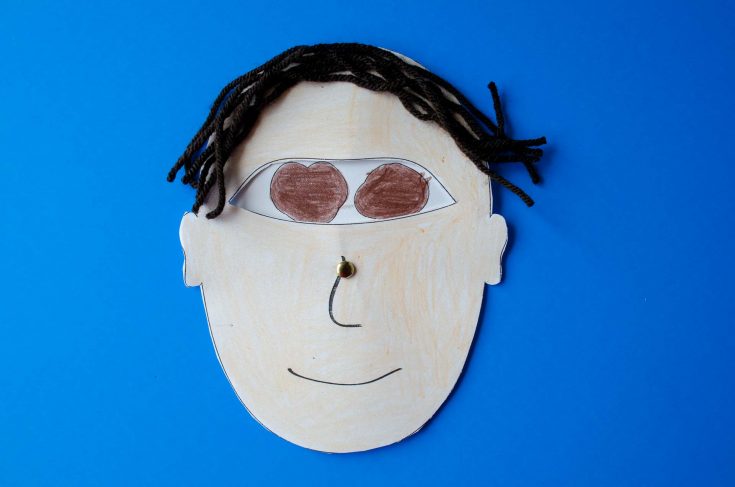 Jesus Heals a Blind Man Craft - Crafty Catholic Moms