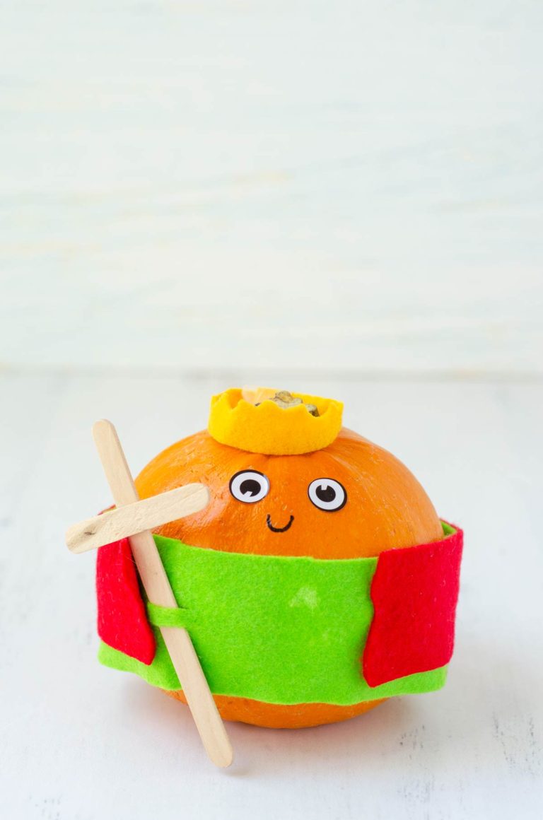 All Saints Day Crafts: St. Helen Pumpkin