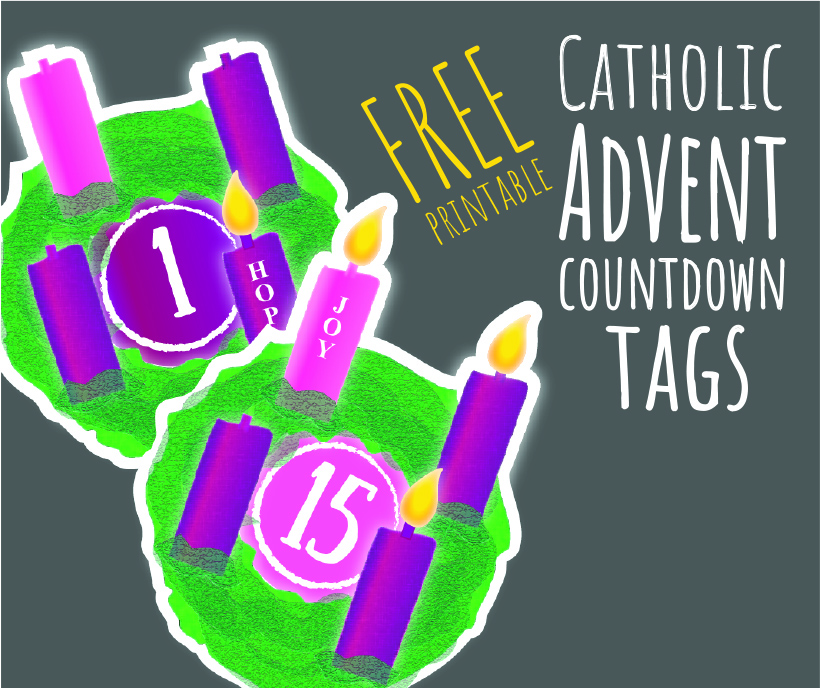 Catholic Advent Countdown Printable