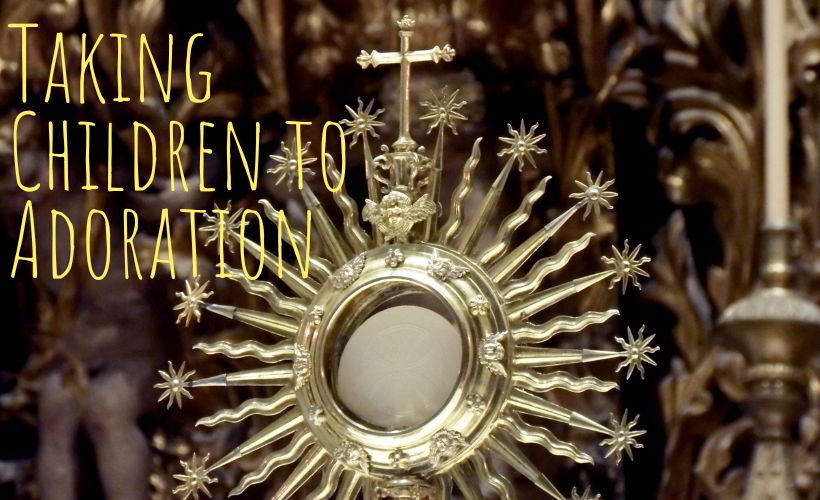 Bringing Children to Adoration