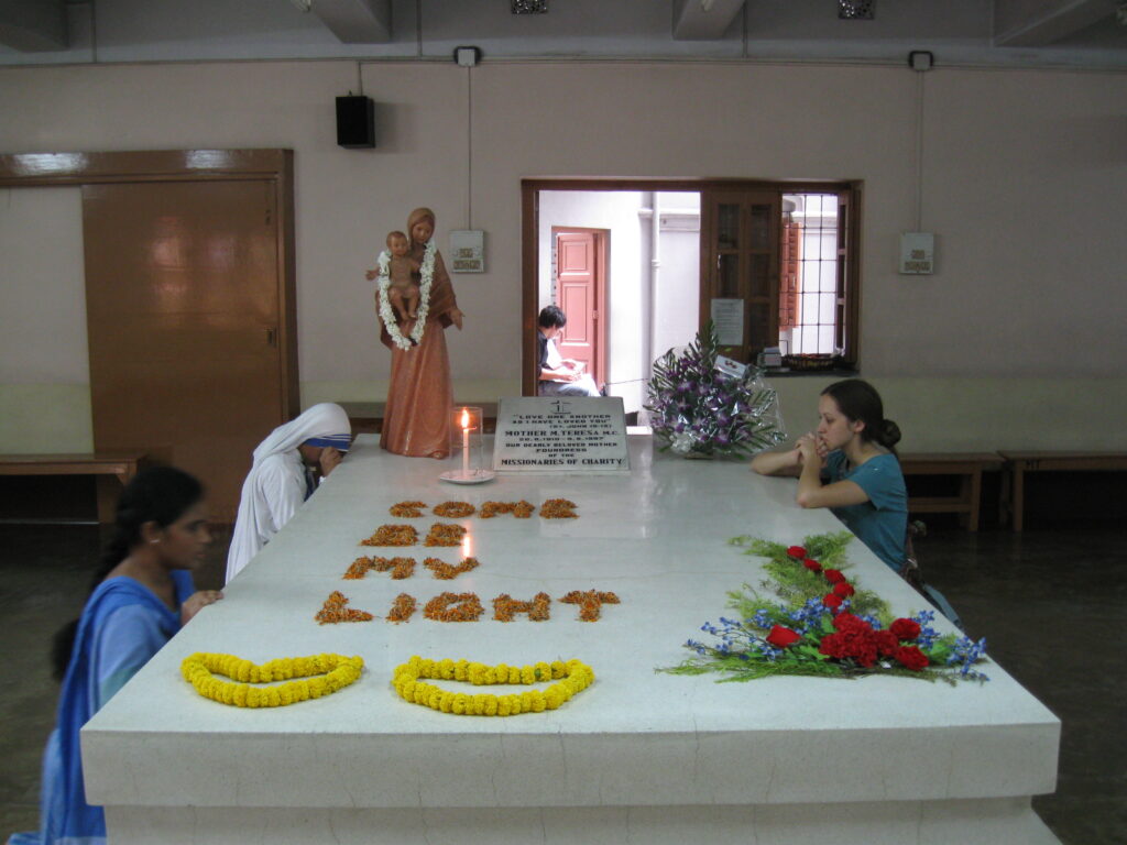 In 2008 I had the priviledge to be dragged to Calcutta to serve with Sisters of Charity. They reminded all of their volunteers that we were there most importantly to save ourselves as Jesus asked us to accompany the poor with Him.