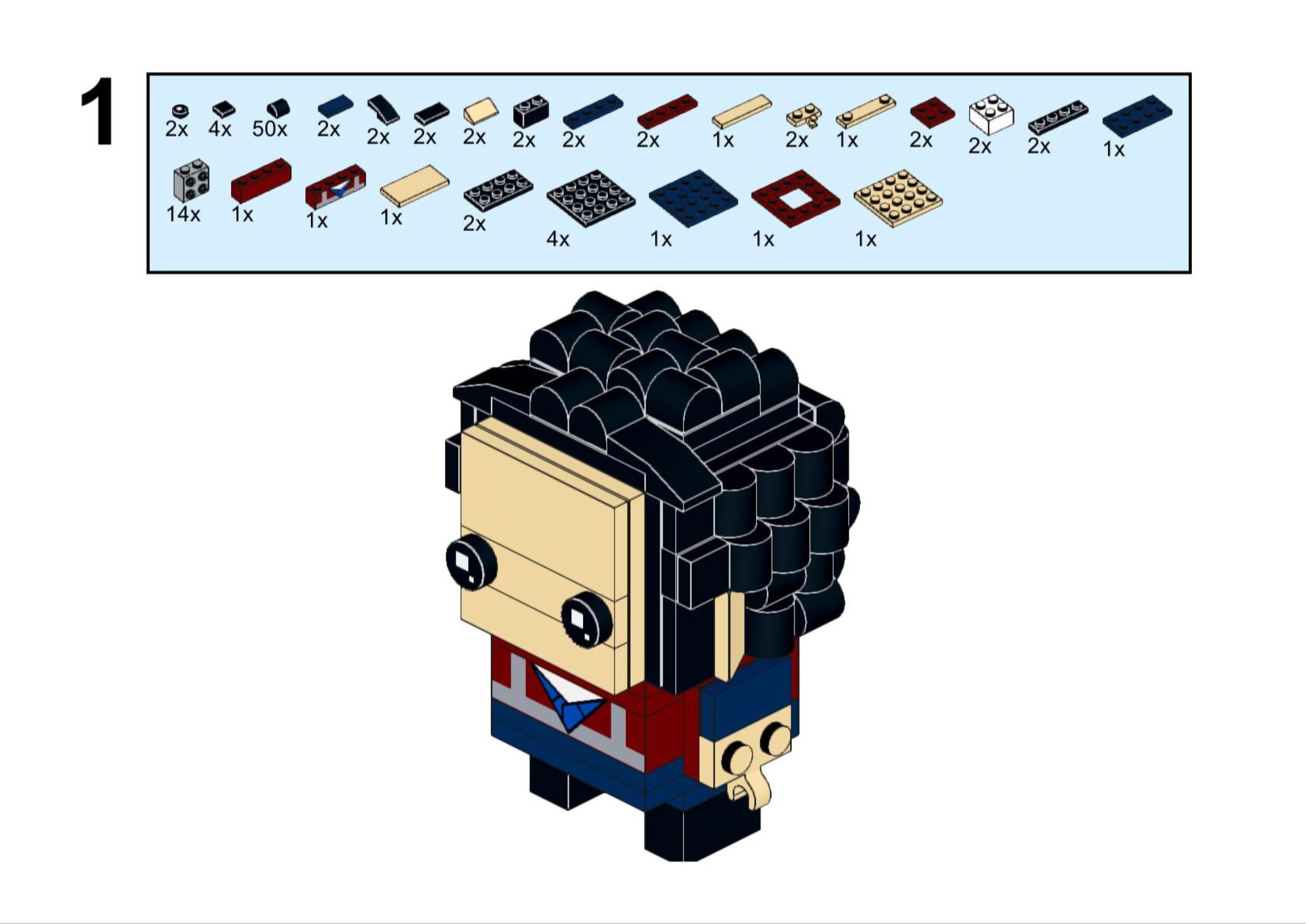 Carlo Acutis Brickheadz-style build